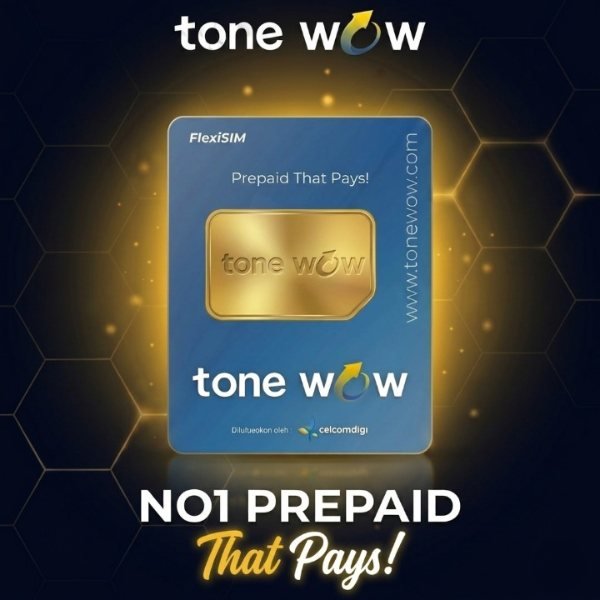 Tone Wow SIM card — prepaid that pays